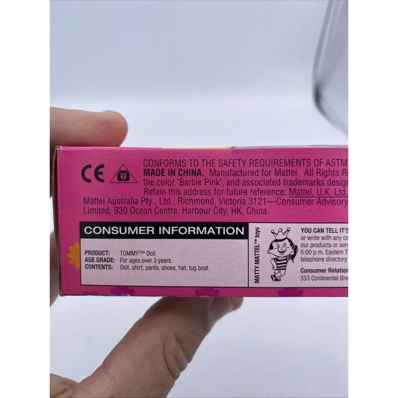 Barbie Kelly Club Sailor Tommy Doll (2000) Mattel NRFB Sealed NIB - Picture 9 of 11